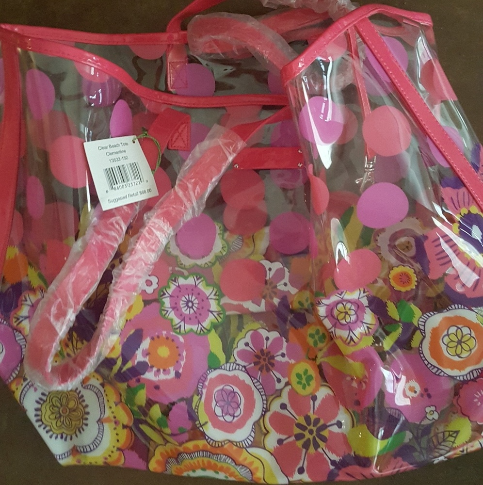 Vera bradley Clementine beach tote